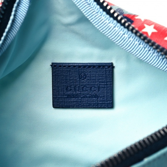 New GUCCI Strawberry Star Print children’s Fanny pack waist Belt Bag - Picture 8 of 11